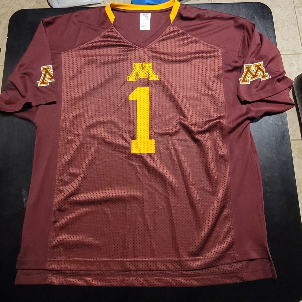 Vintage Early 2000's University Of Minnesota Golden Golphers Football Jersey.